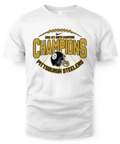 Pittsburgh Steelers 2025 Football League AFC North Champions Shirt