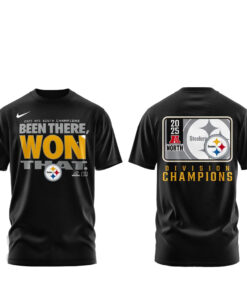 Pittsburgh Steelers AFC North Champions T-Shirt
