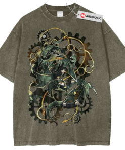 Rayquaza Pokemon Washed T-Shirt