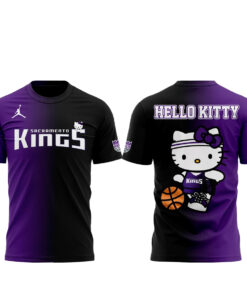 Sacramento Kings Hello Kitty 2026 Sanrio Friends Night T-Shirt
