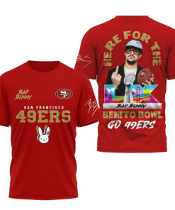 San Francisco 49ers Football League Bad Bunny Benito Bowl Go 49ers Shirt