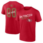 San Francisco 49ers Personalized Name & Number T-Shirt