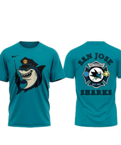 San Jose Sharks First Responders Night T-Shirt