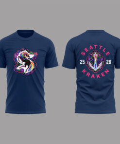 Seattle Kraken 2026 Common Thread x Pride Night T-Shirt