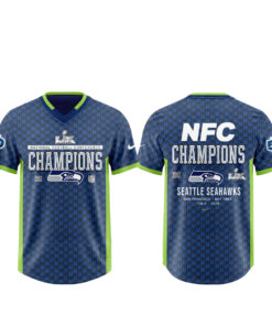 Seattle Seahawks 2025 NFC Champions Football Jersey