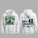Seattle Seahawks 2025 NFC Conference Champs Super Bowl LX 4X T-Shirt