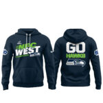 Seattle Seahawks 2025 NFC West Champions Let’s Go Hawks T-Shirt