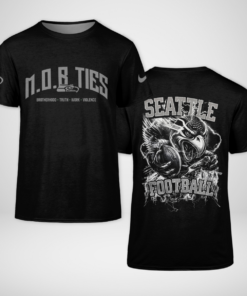 Seattle Seahawks 2026 M.O.B Ties Football League Crossover Shirt