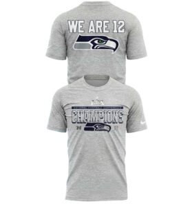 Seattle Seahawks 2026 NFC Champions Super Bowl LX Bound We Are 12 T-Shirt
