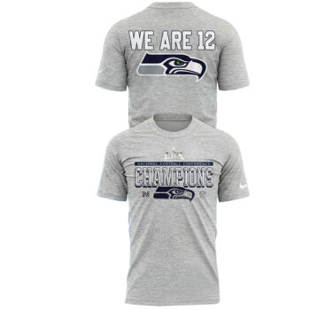 Seattle Seahawks 2026 NFC Champions Super Bowl LX Bound We Are 12 T-Shirt