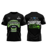 Seattle Seahawks 2026 NFC Champions Super Bowl LX T-Shirt
