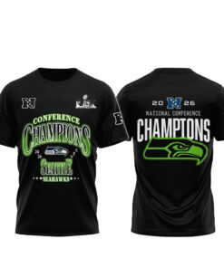 Seattle Seahawks 2026 NFC Champions Super Bowl LX T-Shirt