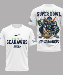 Seattle Seahawks 2026 Road To Super Bowl Go Seahawks T-Shirt