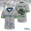 Seattle Seahawks Benito Bowl LX 2026 Bring On The IZ Football Jersey 3 Seattle Seahawks Benito Bowl LX 2026 Bring On The IZ Football Jersey