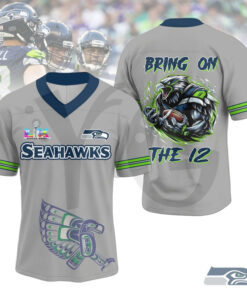 Seattle Seahawks Benito Bowl LX 2026 Bring On The IZ Football Jersey