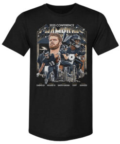 Seattle Seahawks Football 2025 Conference Champions Vintage T-Shirt