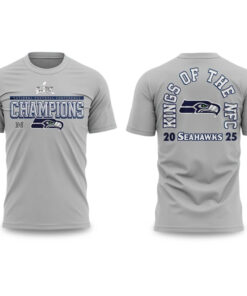 Seattle Seahawks King Of The NFC Champions 2025 T-Shirt
