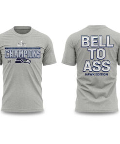 Seattle Seahawks NFC Champions Bell To Ass Hawk T-Shirt