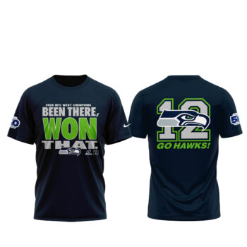 Seattle Seahawks NFC West Champions 2025 Been There Go Hawks Shirt