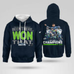 Seattle Seahawks NFC West Champions 2025 Been There Won That T-Shirt