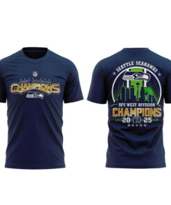 Seattle Seahawks NFC West Division Champions 2025 Shirt