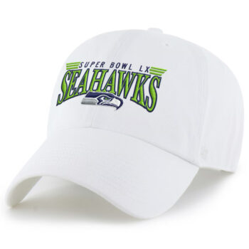 Seattle Seahawks White Super Bowl LX Hat