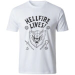 Stranger Things El Lives Dustin Hellfire Lives T-Shirt