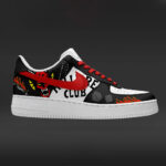 Stranger Things Hellfire Club Air Force 1 Shoes Sneakers Version 1