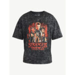 Stranger Things Roll Out Graphic Wash T-Shirt