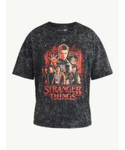 Stranger Things Roll Out Graphic Wash T-Shirt