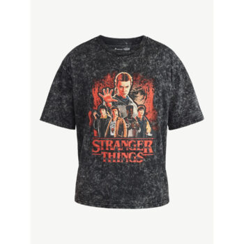 Stranger Things Roll Out Graphic Wash T-Shirt