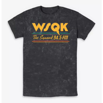 Stranger Things WSQK The Squawk Wash T-Shirt