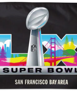 Super Bowl LX 2026 San Francisco Bay Area Flag