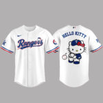 Texas Rangers x Hello Kitty Night 2026 Baseball Jersey