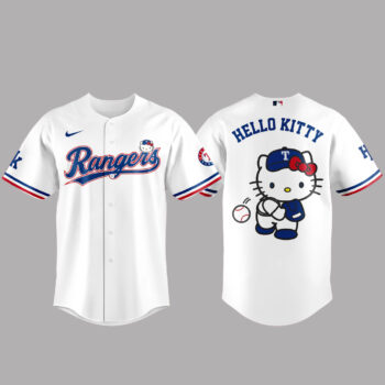 Texas Rangers x Hello Kitty Night 2026 Baseball Jersey