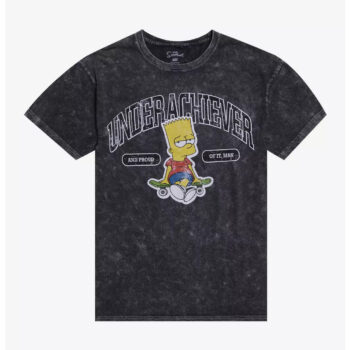 The Simpsons Bart Underachiever Wash T-Shirt
