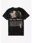 The Simpsons Eat My Shorts Wash T-Shirt