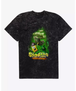 The SpongeBob Movie Flying Ghost Ship Wash T-Shirt