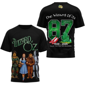 The Wizard Of Oz 87Th Anniversary 2026 Thank You For The Memories Shirt