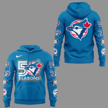 Toronto Blue Jays 2026 Celebrate 50 Seasons Together Hoodie