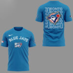 Toronto Blue Jays 50th Anniversary 2026 City T-Shirt