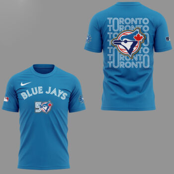 Toronto Blue Jays 50th Anniversary 2026 City T-Shirt