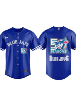 Toronto Blue Jays Celebrate 50th Season Baseball Jersey