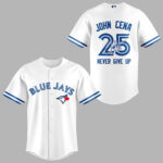 Toronto Blue Jays x John Cena Never Give Up Baseball Jersey
