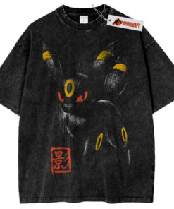 Umbreon Pokemon Washed T-Shirt