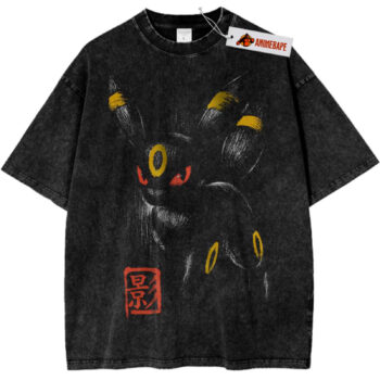 Umbreon Pokemon Washed T-Shirt