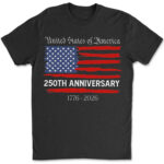 United States America 250th Anniversary 1776-2026 T-Shirt