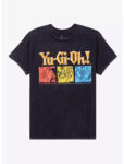Yu-Gi-Oh! Egyptian God Monsters Wash T-Shirt