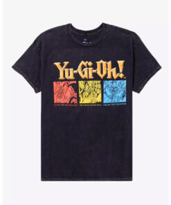 Yu-Gi-Oh! Egyptian God Monsters Wash T-Shirt