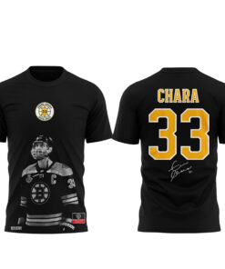 Zdeno Chara #33 Boston Bruins Legacy Forever Legend T-Shirt